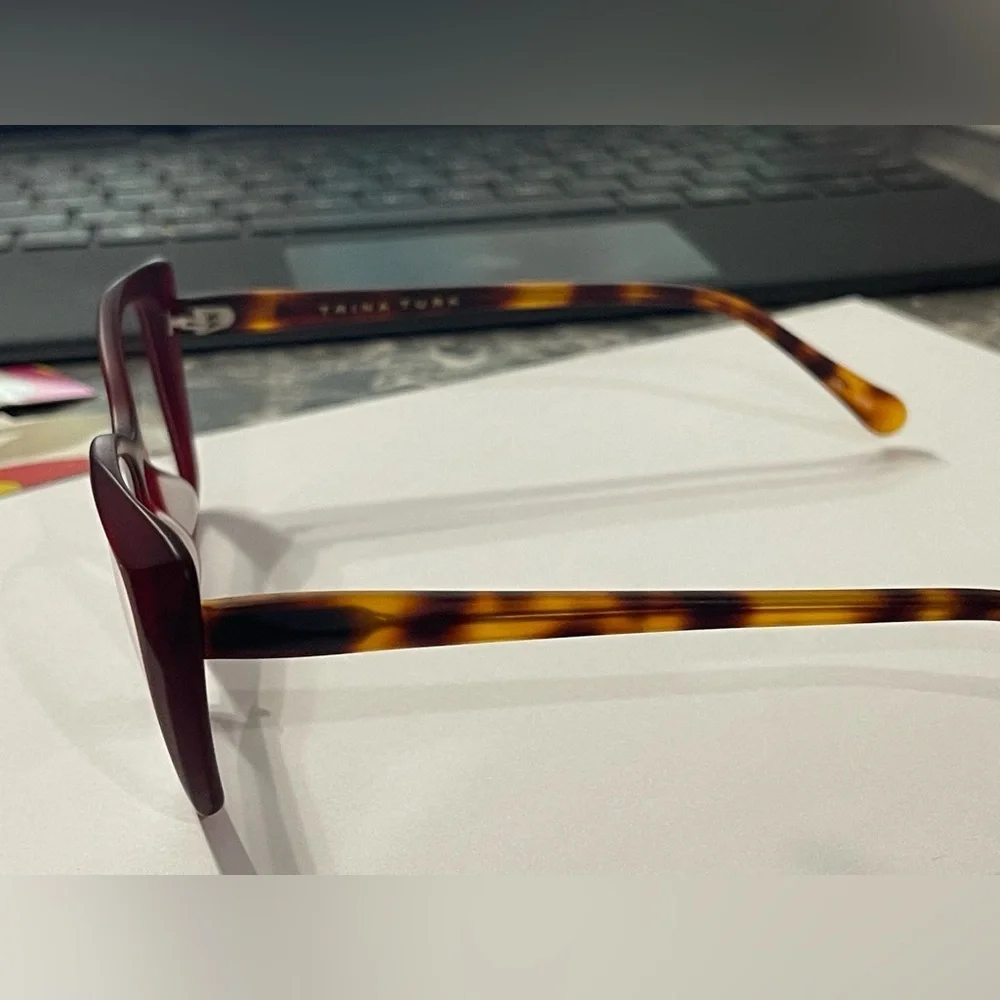 Trina Turk Bexley Cat Eye Eyeglasses (wine) 52-15-135